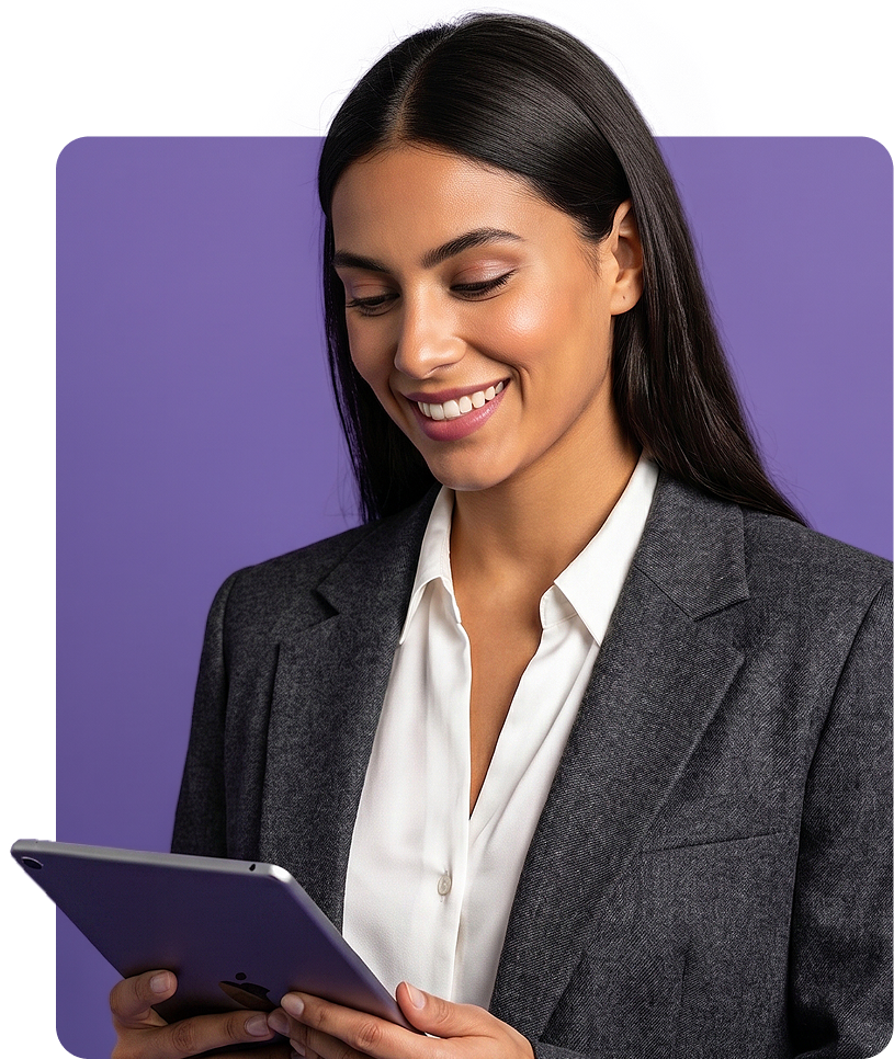 Profesional de Recursos Humanos tomando decisiones con datos en MyDNA